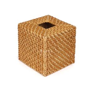 Handwoven Rattan <b>Tissue</b> Box Cover with Custom Logo, Wicker <b>Tissue</b> <b>Holder</b> for Tabletop, <b>Kitchen</b> and Home Decor Wholesale Vietnam - Product Image 4