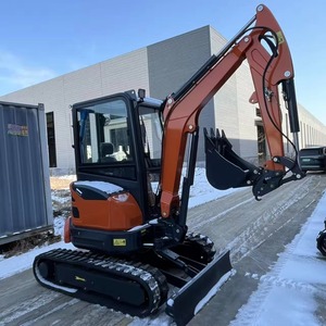 Compact Used Yellow Digger with 360 Degree Rotation and Precision Pilot Controls for Residential Utility Maintenance - Product Image 4