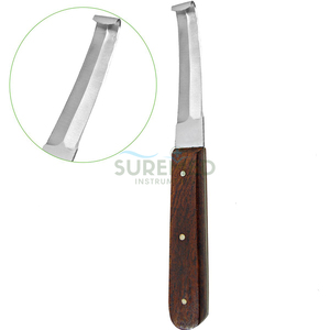 มีดตัดแต่งกีบม้าคุณภาพสูง ทำจากเหล็กกล้าไร้สนิม สำหรับคนถนัดขวา ใช้สำหรับดูแลกีบม้า ตัดแต่งได้อย่างแม่นยำและคมกริบ - Product Image 2