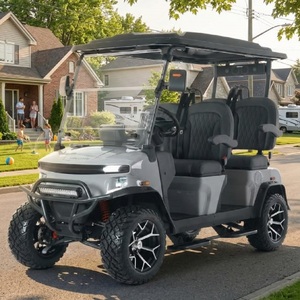 Electric Golf Cart With <b>72V</b> <b>Battery</b> Fast Speed Capability Comfortable Seats And Certified Safety For Everyday Use And Outdoor - Product Image 4