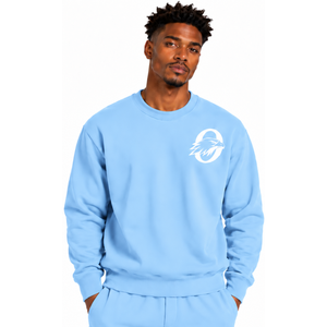 Sweat-shirt gris moyen pour homme, col rond, manches longues, pull décontracté en polaire, logo personnalisé, streetwear, vêtements de sport d'hiver, vente en gros - Product Image 1