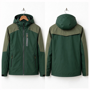 New Arrival Waterproof Jacket for Men Lightweight Jacket Windproof Hiking Winter Coat Tactical <b>Wind</b> <b>Breaker</b> Jacket - Product Image 5