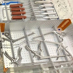Manual Spinal Surgery Instrument <b>Kit</b> Lumbar Fixation Tools Orthopedic Handheld Devices Stainless Steel Surgical Equipment Set - Product Image 4