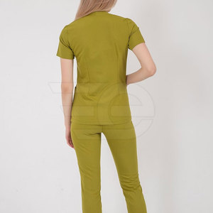 Breathable Hospital Workwear Professional Scrubs <b>Set</b> Durable Comfortable Medical Uniform For <b>Doctors</b> - Product Image 3