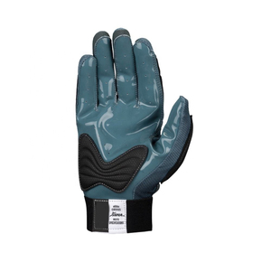 Gants de football pour hommes Lineman avec protection des articulations rembourrée en TPR, adhérence durable, couleur d'équipe personnalisée, faible MOQ, fournisseur B2B - Product Image 3