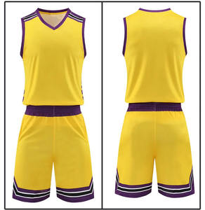 Maillot de basket-ball réversible 100 % polyester de haute qualité, personnalisé, respirant, ensemble uniforme d'entraînement, vêtements de sport de basket-ball - Product Image 1