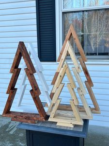 Premium Handcrafted Wood <b>Christmas</b> <b>Tree</b> Decorations Handicraft Table <b>Top</b> Ornament Set Traditional Style Shape <b>Christmas</b> <b>Trees</b> - Product Image 3