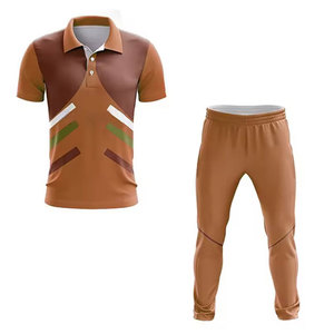 Sports Wear <b>Top</b> Selling Premium Quality Breathable <b>Cricket</b> Uniform for Adults Polyester OEM Service Cheap Price <b>Cricket</b> Uniform - Product Image 1