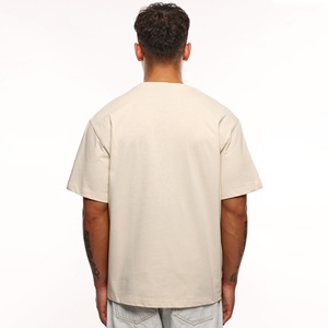 Camiseta de Hombre Extra Grande con Logotipo Personalizado Serigrafiado en la Parte Delantera, 100% Algodón de Alta Calidad, Antiarrugas, Diseño Liso, Cuello Redondo, Estilo Casual Elegante - Product Image 2