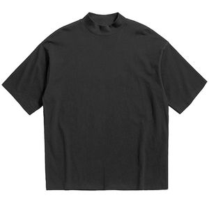 T-shirt décontracté pour homme, coupe ample, en polyester/coton, écologique, couleur unie, léger, manches raglan, col rond - Product Image 3