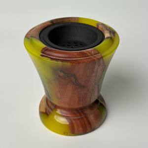 Quemador de incienso Zaydan Heritage, Mubkhar artesanal exclusivo de resina con diseño de inspiración árabe para fragancia de Oud, estilo Majlis - Product Image 1