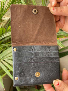 Cartera de mano de cuero multiusos, monedero pequeño, elegante - Product Image 5