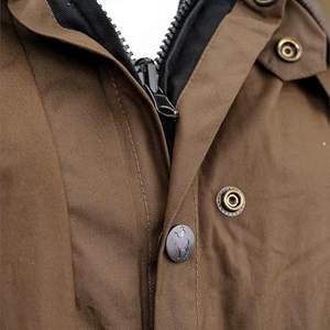 Chaqueta de equitación con forro polar para mujer, cálida, para otoño e invierno, con cremallera completa, impermeable. - Product Image 3