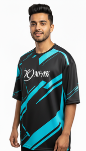 Camiseta Moderna de Gran Tamaño con Sublimación, Estilo Urbano para Hombre, Corte Regular, Ropa Casual de Moda, Poliéster/Algodón, Transpirable, de Secado Rápido - Product Image 4