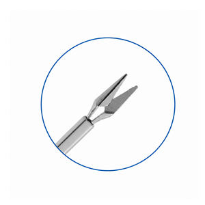 Ciseaux de précision en titane pour micro-chirurgie ophtalmique, coupe horizontale vitréorétinienne, droits, disponibles en 20G à 25G - Product Image 4