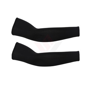 Manchons de cyclisme roses respirants anti-UV, protection solaire, unisexe, en Spandex/Polyester, pour sports de plein air - Product Image 6