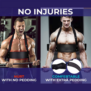 CLOVIX SPORTS Gym Arm Blaster – Support de curl biceps réglable pour entraînement fitness – Sangle personnalisable OEM - Product Image 3