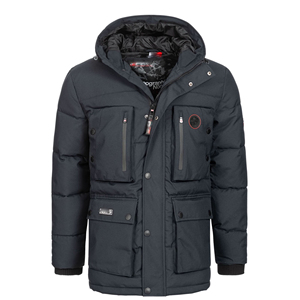 Custom OEM ODM HighQuality Men Winter Puffer <b>Jacket</b> <b>Waterproof</b> Warm Hooded <b>Parka</b> Windproof Nylon Polyester Wadding Custom Colou - Product Image 1