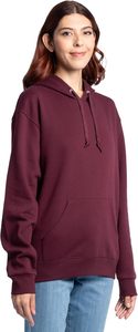 Sweat-shirt à capuche bordeaux pour homme, coupe classique, décontracté, en molleton de coton tricoté avec poche, pour l'automne, sweats à capuche personnalisés pour homme 2026 - Product Image 4