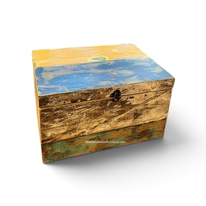 Handcrafted Rectangular Wooden Storage <b>Box</b> Vibrant Natural Finish Jewelry Organizer Decorative Storage Boxes Wholesale OEM ODM - Product Image 3