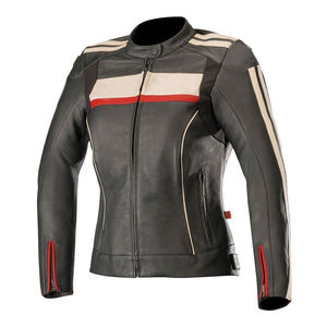 New Arrival Women's Motorbike Leather Jackets Slim Fit Unique Design Sportswear High Quality Protected Reasonable Price - Product Image 1