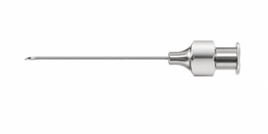 Cánula de Cistotomo Kelman Premium 22ga x 32mm, Instrumento Quirúrgico Oftálmico de Acero Inoxidable, Herramienta Reutilizable para Microcirugía Ocular - Product Image 1