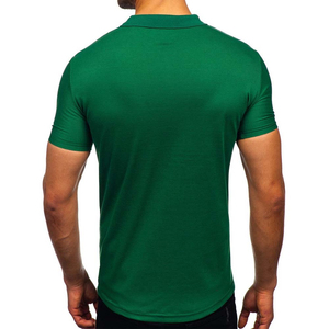 Ropa de Verano para Hombre, Camisas de Algodón de Alta Calidad, Tallas Grandes, Transpirables, Cómodas, con Patrón Sólido, Servicio OEM Personalizado - Product Image 6