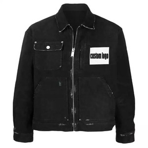 <b>mens</b> western denim <b>jacket</b> wholesale | western denim | <b>mens</b> denim <b>jacket</b> printed design | US Factory Supply - Product Image 4