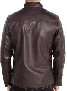 เสื้อแจ็คเก็ตหนังวัวแท้สำหรับผู้ชายแบบสั่งทำ |   เสื้อแจ็คเก็ตวินเทจระบายอากาศได้ดีสำหรับการล่าสัตว์และเดินทางกลางแจ้ง พร้อมซิปปิด |   ขายส่งแบบ OEM - Product Image 2