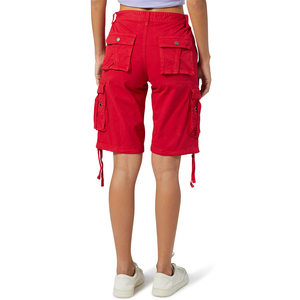 Pantalones Cortos Cargo Elegantes de Estilo Relajado, Perfectos para Uso Casual, Ofrecen Almacenamiento Práctico, Ideales para Actividades al Aire Libre, Pantalones Cortos para Mujer - Product Image 4