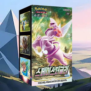 Boîte de boosters Pokémon Space Juggler version coréenne – Jeu de cartes à collectionner – Extension de la série Premium Hobby - Product Image 1