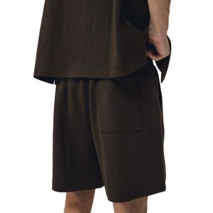Pantalones Cortos Deportivos para Hombre, Corte Holgado, Tejido Interlock, Casuales, para Entrenamiento, Gimnasio, Ligeros, Elásticos, con Cordón Ajustable en la Cintura, Ropa Deportiva Personalizada - Product Image 2