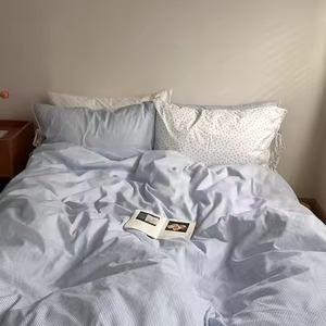 Juego de Edredón de Algodón con Estampado Floral, 400 Hilos, Estilo Clásico, Lavable, Juego de 3 Piezas - Product Image 2
