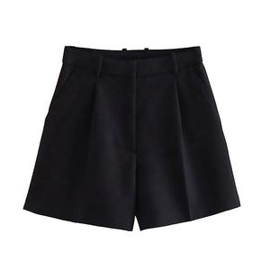 Shorts Casuales Plisados de Cintura Alta para Mujer, Moda de Verano, Venta al Por Mayor - Product Image 2