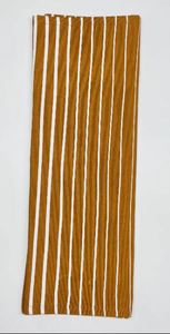 Chiffons de cuisine rayés imprimés 100% coton premium blanc/rouge rouille au meilleur prix, fabriqués en Inde. - Product Image 4