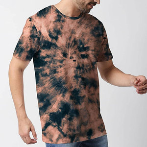 Camiseta de Hombre 2026 de Alta Calidad, Transpirable, Duradera, de Verano, 100% Algodón, Ecológica, con Diseño Tie Dye Personalizado, Logotipo de Marca OEM Plus - Product Image 3