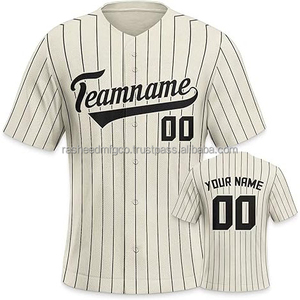 Custom Plain Baseball Jersey for Men Button <b>Down</b> Shirts Breathable & Printed Design Active Team Sports Custom Team Name - Product Image 5
