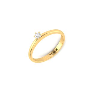 Anillo de Plata 925 Chapado en Oro Brillante con Zirconia Ovalada, Joyería de Moda Unisex, Estilo Micro Incrustado, Ideal para Fiestas y Bodas - Product Image 5