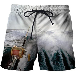 Maillots de bain pour hommes en tissu léger à séchage rapide, avec logo personnalisé et protection UV, pour le camping, la randonnée et le kayak - Product Image 2