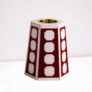 Handmade Bone Inlay Bakhoor Burner Black And White Floral Pattern Resin Handicraft Arabic Mabkhara For <b>Oud</b> <b>Incense</b> Home Decor - Product Image 3