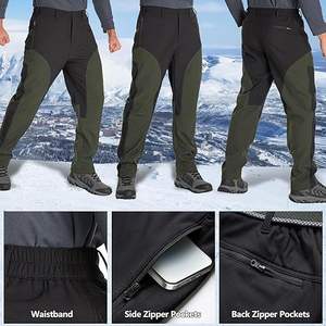 กางเกงล่าสัตว์กันน้ำสำหรับผู้ชายรุ่นยอดนิยม มีกระเป๋าหลายช่อง เหมาะสำหรับการล่าไก่งวง - Product Image 4