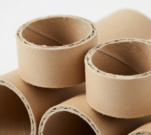 Kraft Paper Brown Cardboard Paper Tubes Use for Express <b>Packaging</b> Paper Tube <b>Textile</b> Roll Core VINAGREEN PACK - Product Image 3