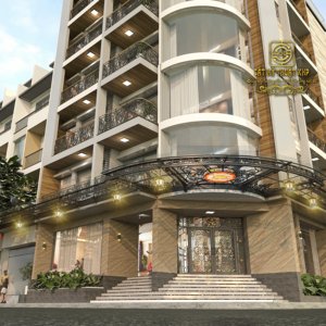 Toldo de Hierro Europeo KHP con Techo de Vidrio, Impermeable, para Exteriores, para Entrada de Villa, Hotel, Decorativo, Metálico, con 5 Años de Garantía - Product Image 4