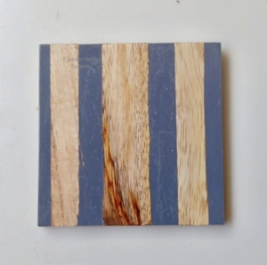 Sous-verres en résine de bois faits à la main exquis pierre de marbre et incrustation de feuille d'or Protection de boisson décoration de Table et accessoires tapis et coussin - Product Image 5