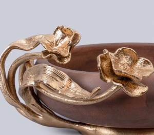 Luxury Table Centerpiece Modern <b>Interior</b> Decor <b>Accessories</b> Hotel & Resort Decor Bowl - Product Image 5