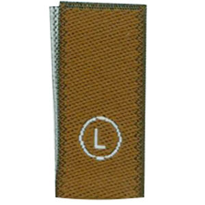 Étiquettes tissées personnalisées pour vêtements, haute densité, sur mesure - Product Image 3