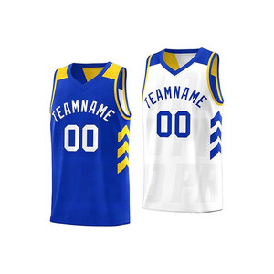 Maillots de basket-ball personnalisés en gros, vêtements de sport, maillots de basket-ball de haute qualité, maillots de basket-ball réversibles - Product Image 1