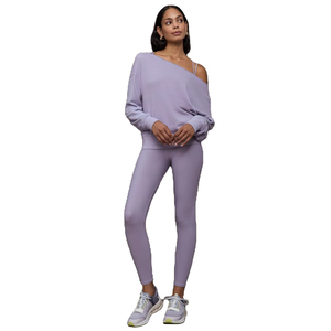 Women's <b>Off</b>-<b>Shoulder</b> Hoodies Long Sleeve Sweatshirts Custom Logo Eco-Friendly 100% Cotton Streetwear Breathable Anti-Wrinkle - Product Image 1