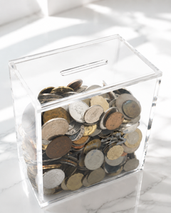 2025 High Demand Transparent Jewish Acrylic Lucite Judaica <b>Donation</b> Charity <b>Box</b> Custom Jewish Acrylic Lucite Tzedakah <b>Box</b> - Product Image 2