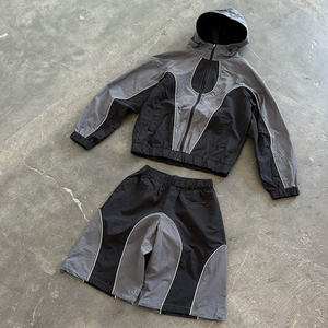 Veste sans manches unisexe rose imperméable en polaire, style streetwear, fermeture éclair, sportive, légère, en polyester, pour l'été, coupe classique pour adulte - Product Image 4